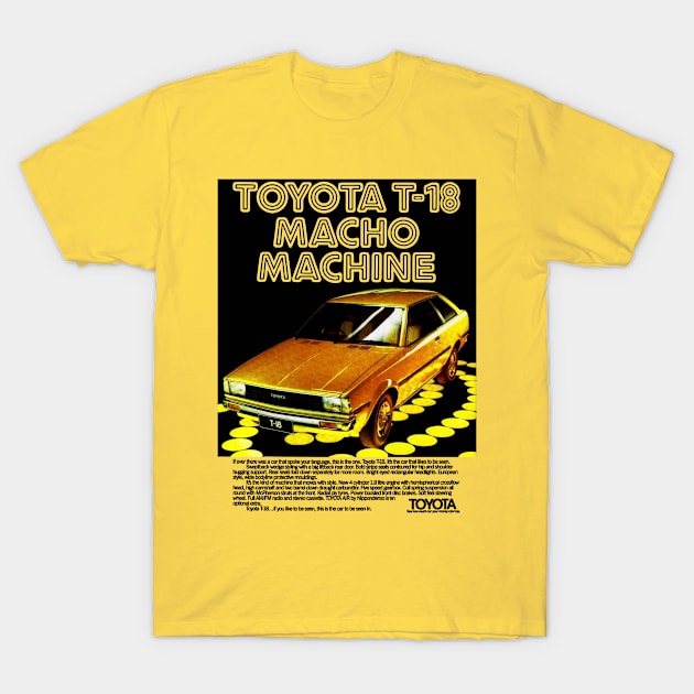 COROLLA - advert T-Shirt by Throwback Motors